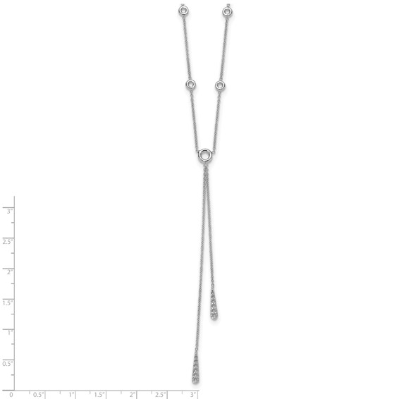 HERCO  Gold Diamond Stations Necklace Mountings