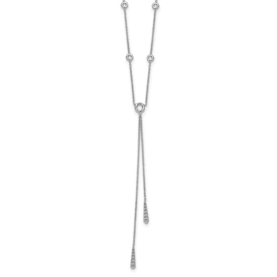 HERCO  Gold Diamond Stations Necklace Mountings