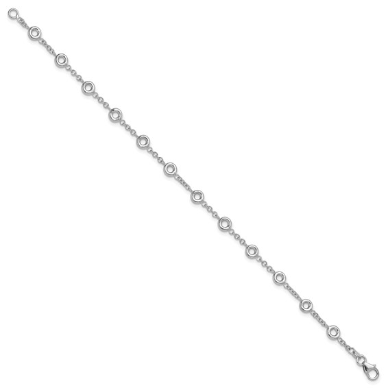 HERCO  Gold Diamond Stations Bracelet Mountings