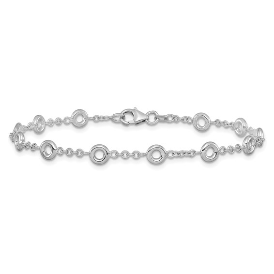 HERCO  Gold Diamond Stations Bracelet Mountings