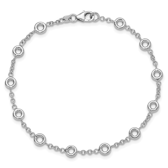 HERCO  Gold Diamond Stations Bracelet Mountings