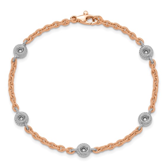 HERCO Gold Gemstone Bracelets Blank