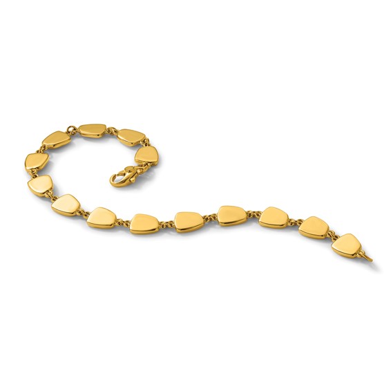Herco 18K Polished Fancy Contemporary 7.5 Inch Bracelet