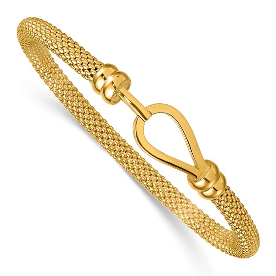 HERCO Gold Teardrop Stretch Bracelet