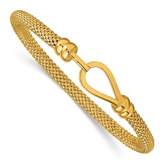 HERCO Gold Teardrop Stretch Bracelet
