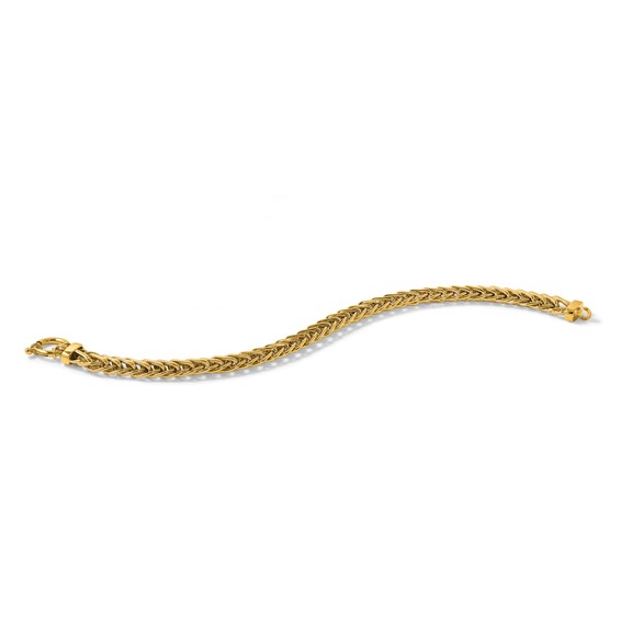 Herco 18K Polished 8mm Fancy Link 7.5 Inch Bracelet