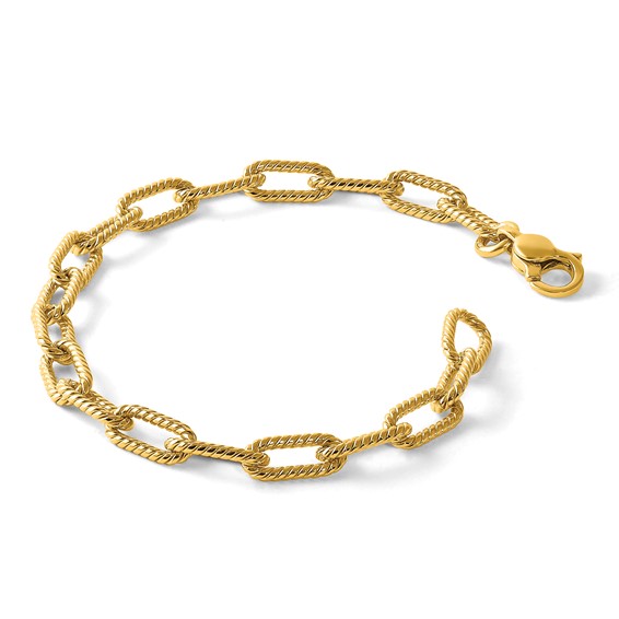 Herco Textured Paperclip Chain