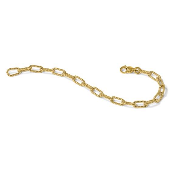 Herco Textured Paperclip Chain