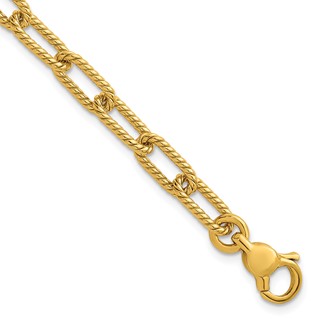 Herco Textured Paperclip Chain