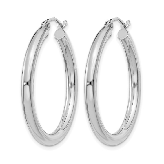 Herco Gold Polished 3.00mm Hoop Earrings