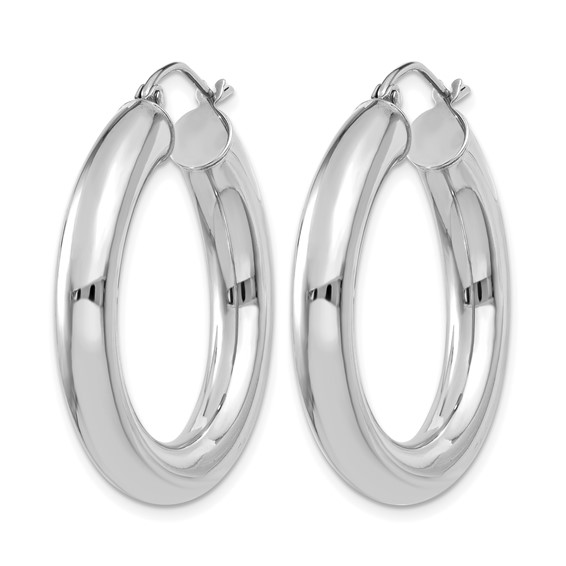 Herco Gold Polished 5.00mm Hoop Earrings
