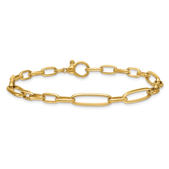 HERCO Gold Mixed Link Bracelets