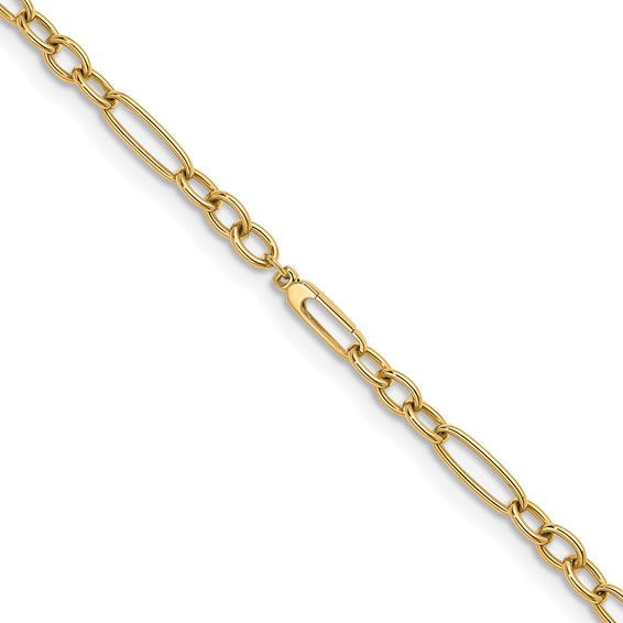 HERCO Gold Mixed Oval Links