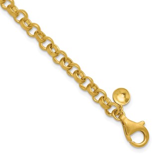 HERCO Gold Solid 4.8mm Rolo Link Bracelets