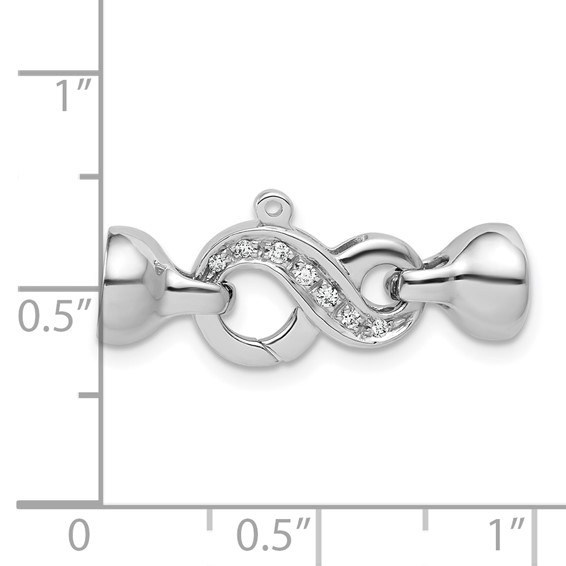 Herco 18K White Gold Lobster