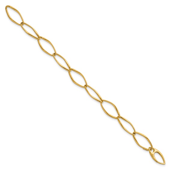 HERCO Gold Oval Link Bracelets