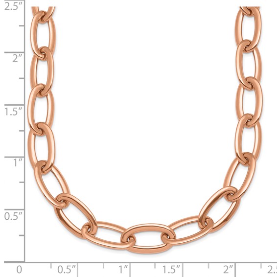 HERCO Gold Shiny Oval Links
