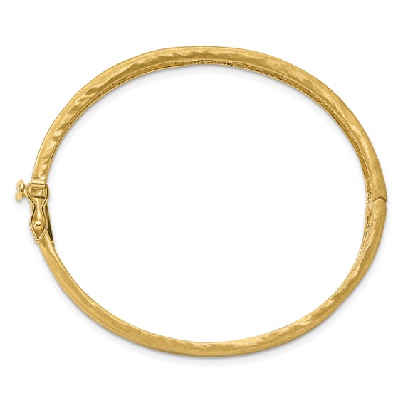 HERCO Gold Hammered Bangles