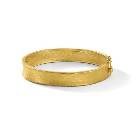 HERCO Gold Hammered Bangles