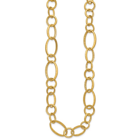 Herco 18K Gold Textured Link
