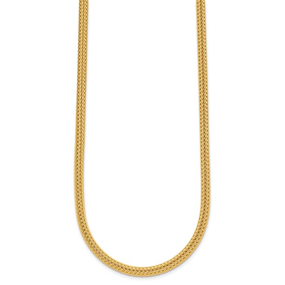 Herco 14K Polished 4.0mm Mesh 20 Inch Chain