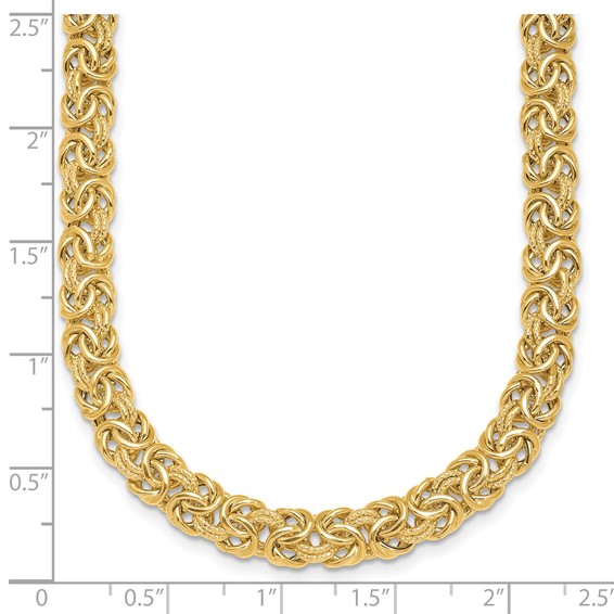 HERCO Gold Byzantine Chain Necklaces