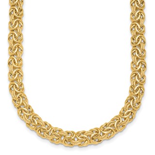 HERCO Gold Byzantine Chain Necklaces