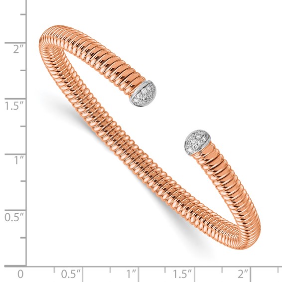 HERCO Gold Diamond Cuffs