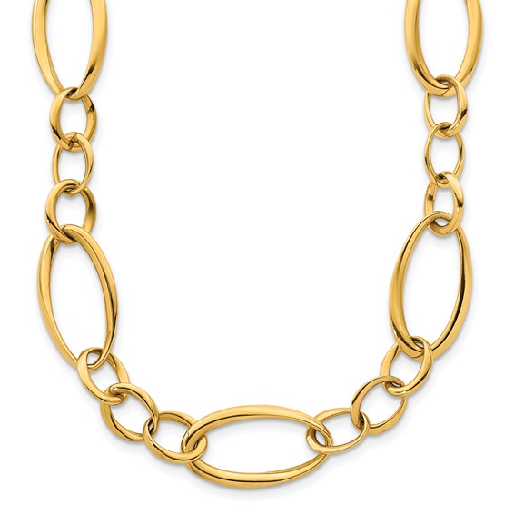 HERCO Gold Mixed Oval Links