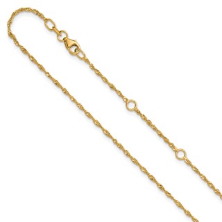 Herco Gold Adjustable Singapore chain