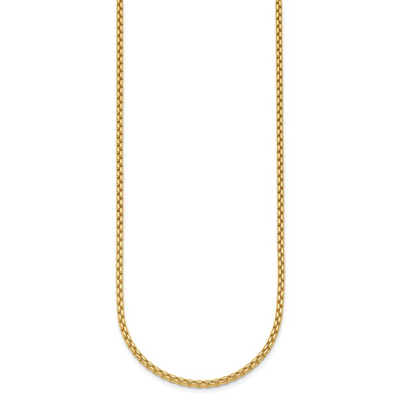 HERCO Gold Round Box Chain Bracelets