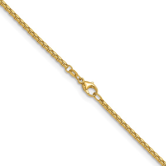 HERCO Gold Round Box Chain Bracelets