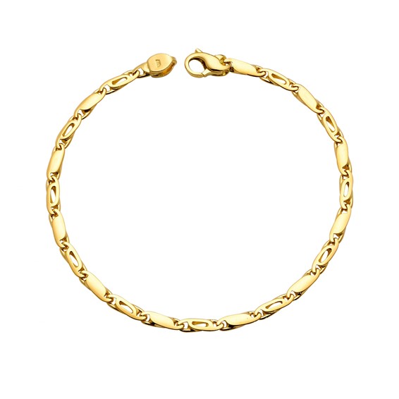 Herco 18K Gold Fancy 3.2mm Solid