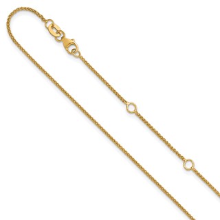 Herco Gold Adjustable Spiga Chain