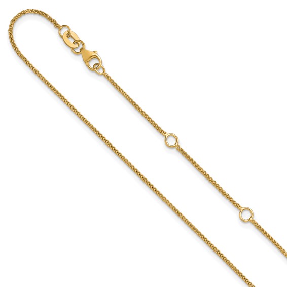Herco Gold Adjustable Spiga Chain