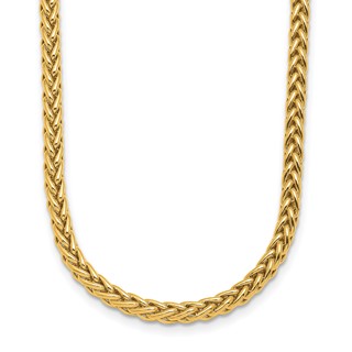 Herco 18K Polished 3.1mm Wheat 7.5 inch Bracelet