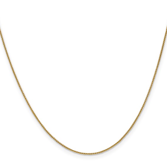 Leslie's 14K .8mm Spiga Chain
