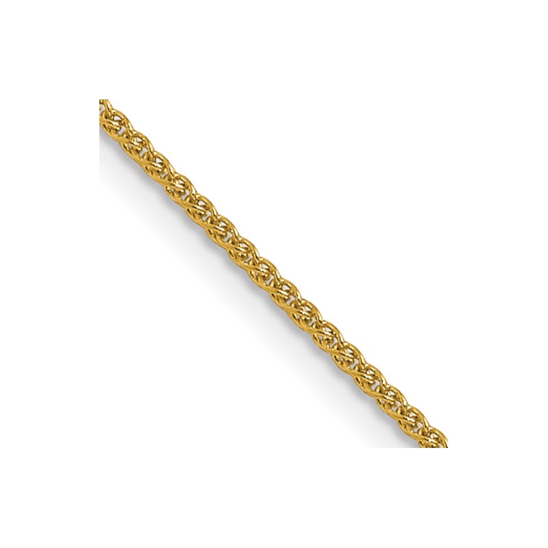 14K .8mm Spiga Chain