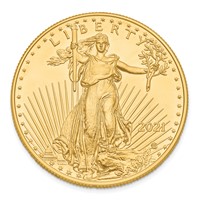 22K Yellow Gold 1oz American Eagle Coin view 1