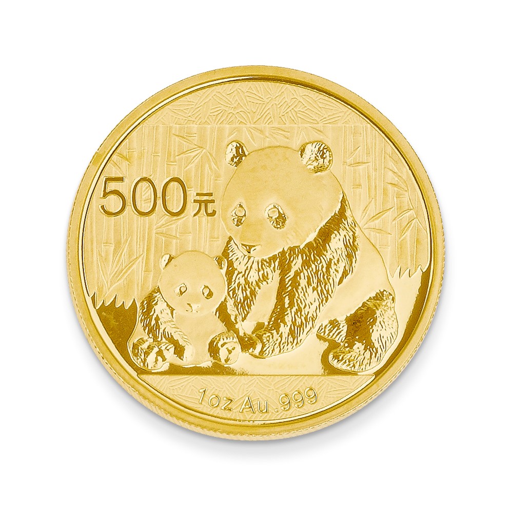 24K Yellow Gold 500 Yuan Panda Coin