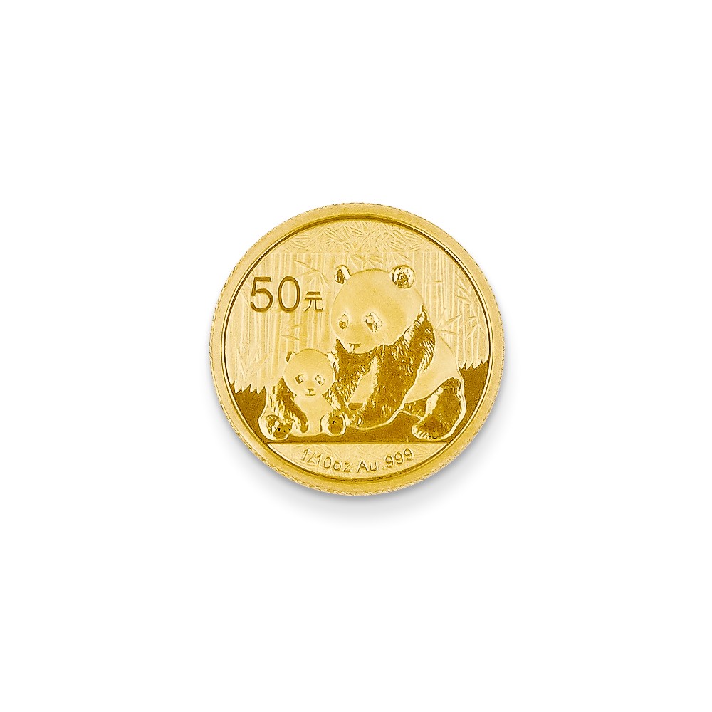24K Yellow Gold Panda Coin