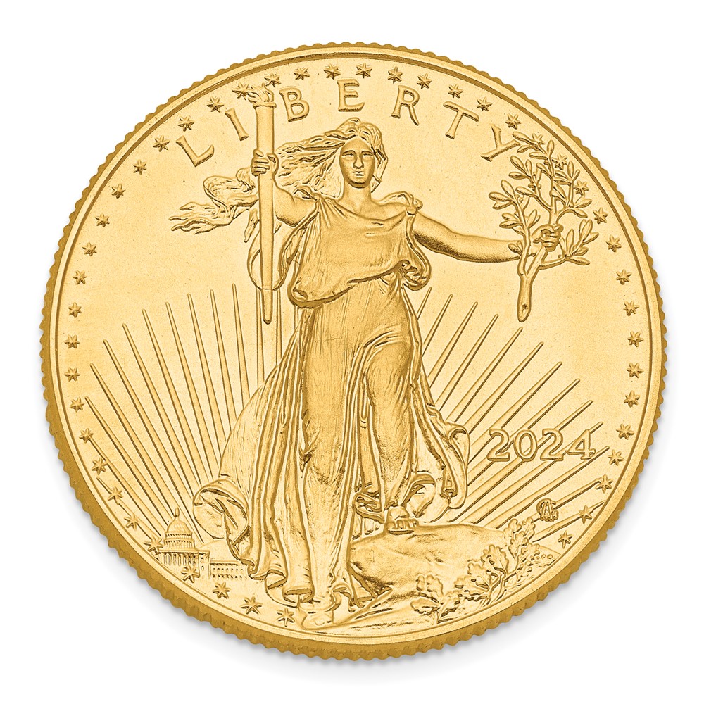 22K Yellow Gold 0.50 Oz American Eagle Coin