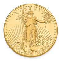 22K Yellow Gold 0.50 Oz American Eagle Coin view 1