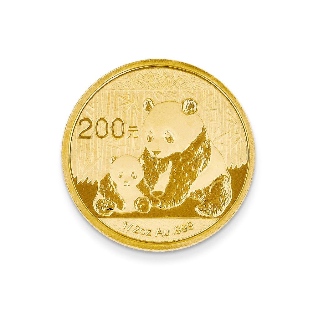 24K Yellow Gold 200 Yuan Panda Coin