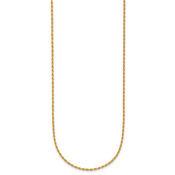 Herco 24K Gold Solid Rope Chain
