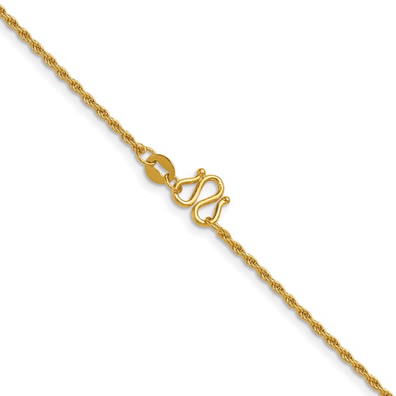 Herco 24K Gold Solid Rope Chain