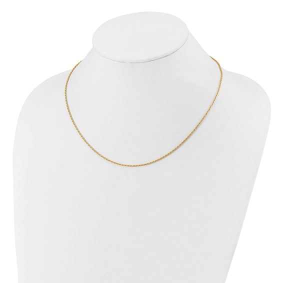 Herco 24K Gold Solid Rope Chain