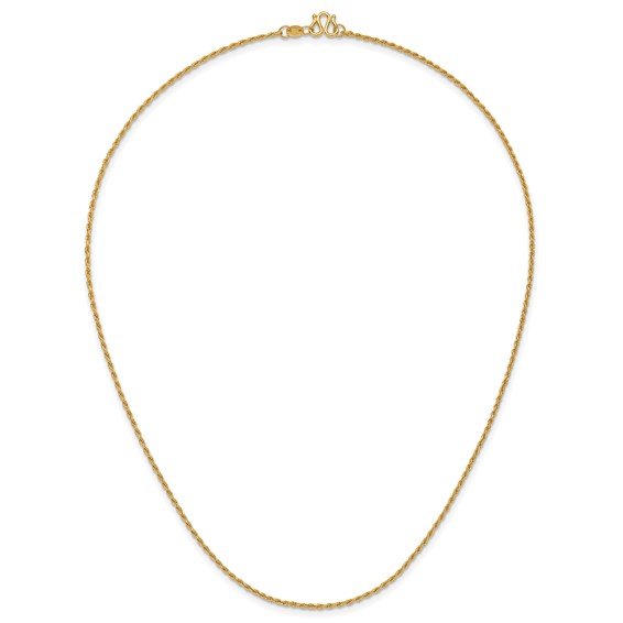 Herco 24K Gold Solid Rope Chain