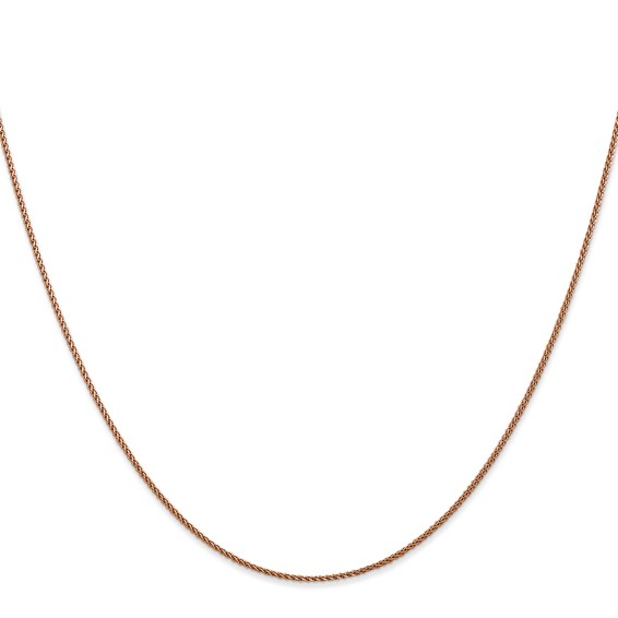 Leslie's 14K Rose Gold 1.0mm Spiga Chain