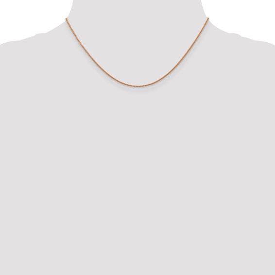 Leslie's 14K Rose Gold 1.0mm Spiga Chain